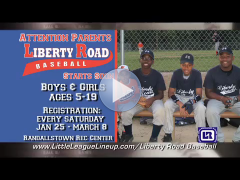Liberty Road Baseball- First Impressions Advertising